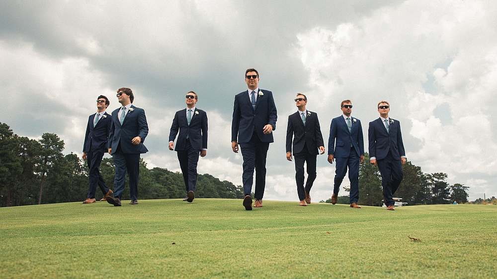 Melissa & Matt – Pinehurst wedding photo