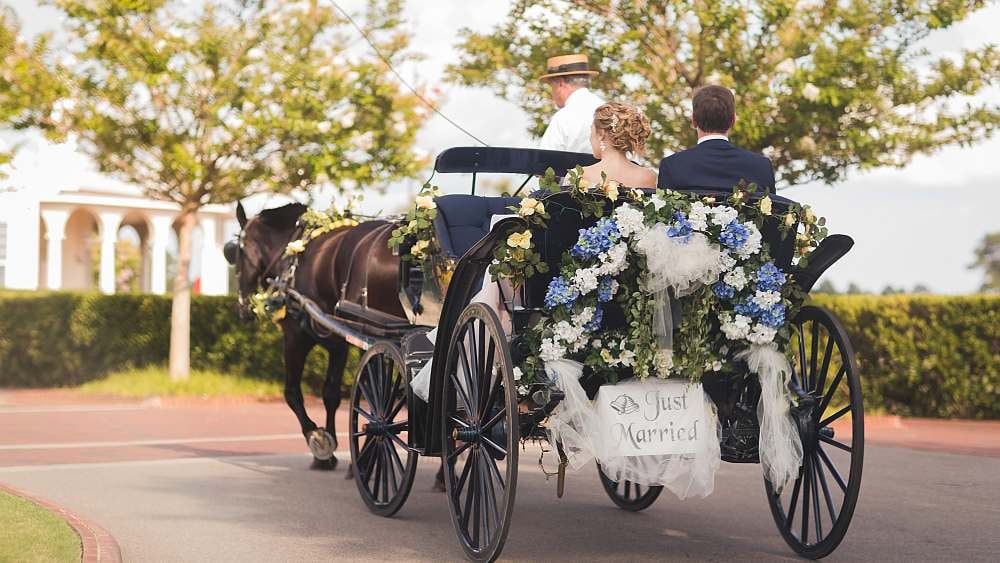 Melissa & Matt – Pinehurst wedding photo