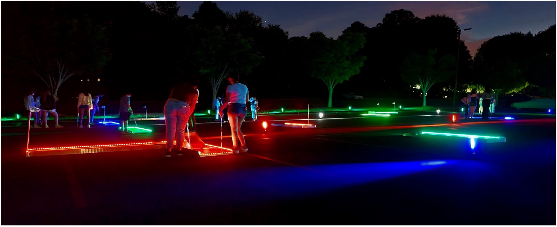 Cosmic Glow Golf