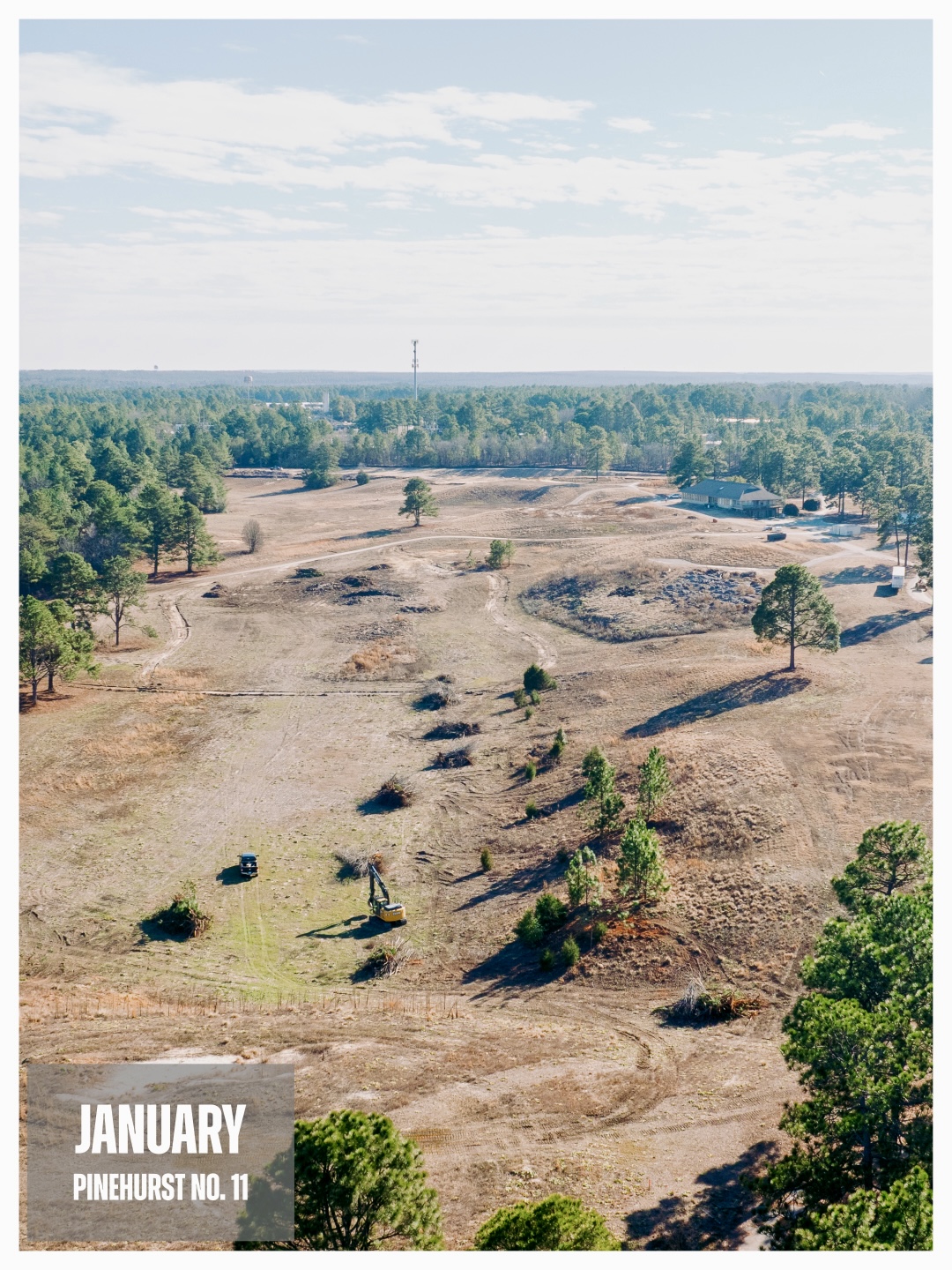 Pinehurst No. 11 continues to take shape.
