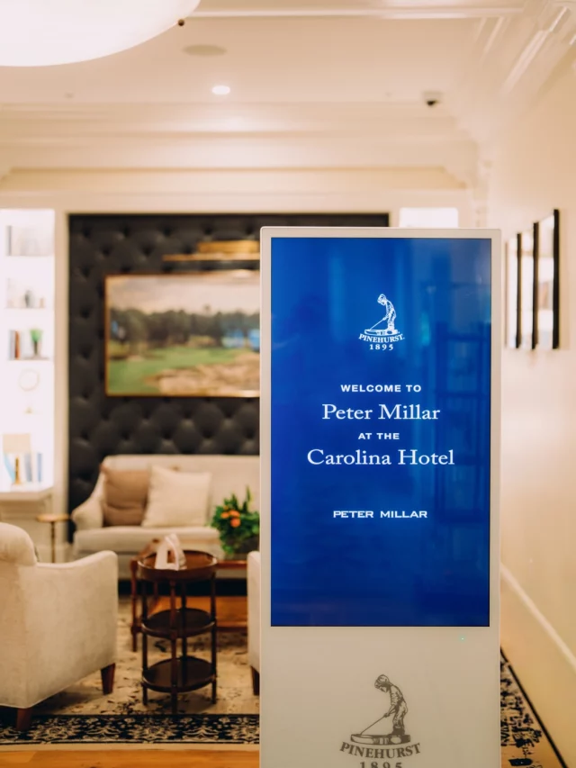 Details from the @PeterMillar x Pinehurst opening night