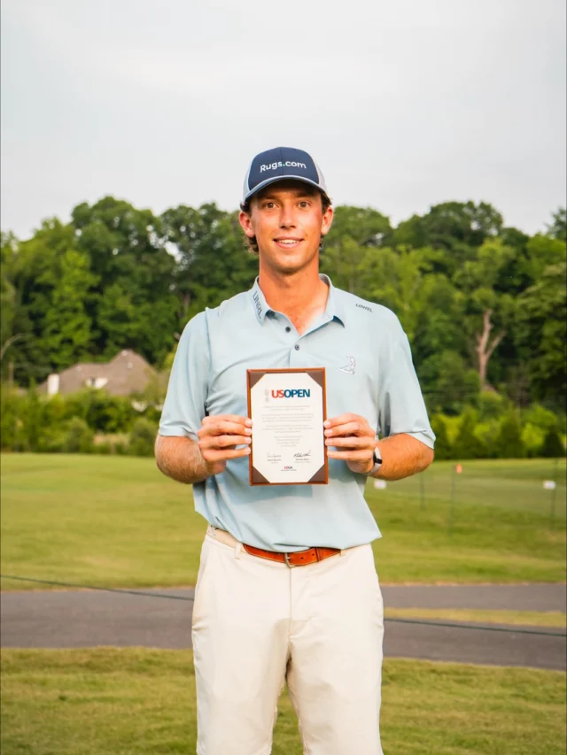 Pinehurst local @jacksonvanparis qualified for the @usopengolf today (with the Putter Boy on his chest no less). Best of luck to both Jackson and his caddie @nick_boulanger21 at Shinnecock later this month 

📸 @cgagolf1909